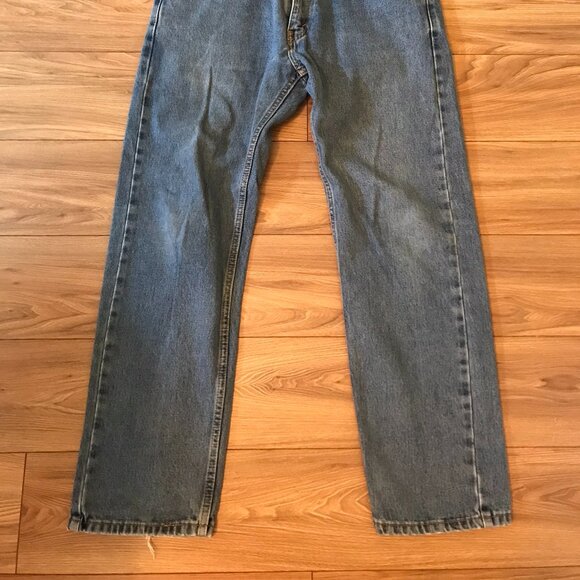 Levi Strauss & Co Men's Blue Jeans 505 W34 L30 **** - Picture 6 of 7